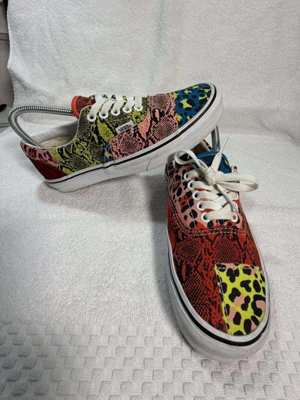 Vans Era Patchwork Leopard & Snake Sneakers